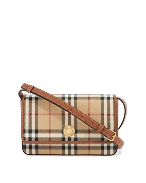 burberry mayoral shoulder strap chestnut